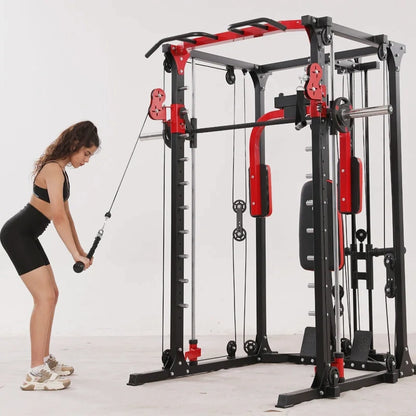 Appareil musculation complet maison poulie