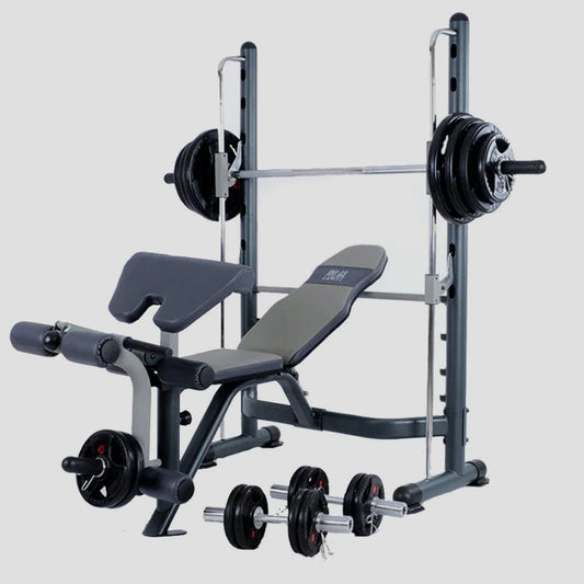 Banc de musculation charge guidee
