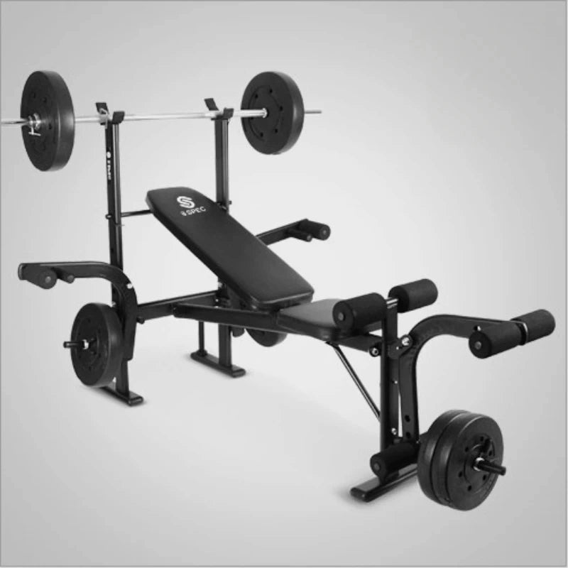 Banc multifonction musculation barre