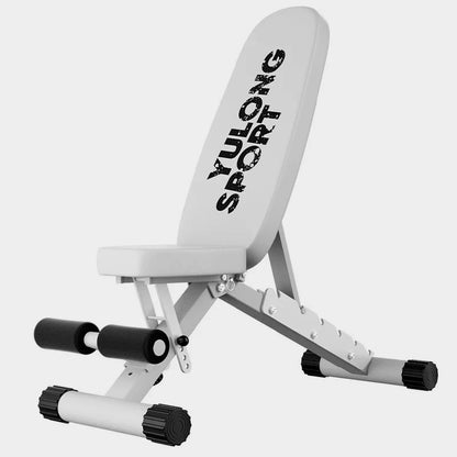Banc simple de musculation gris