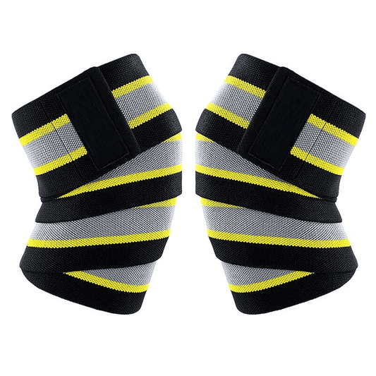 Bande de Genoux pour un soutien optimal et un confort maximal pendant les entraînements, adaptée pour une variété d'exercices.