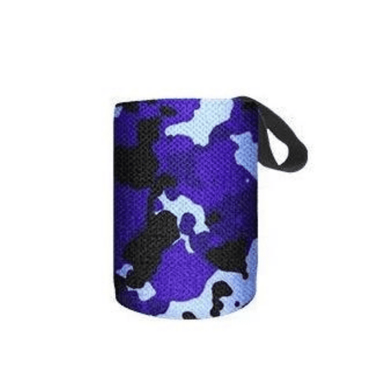 Alt Text 1: Bande Poignet Camo Bleu Royal pour un soutien optimal durant les entraînements.