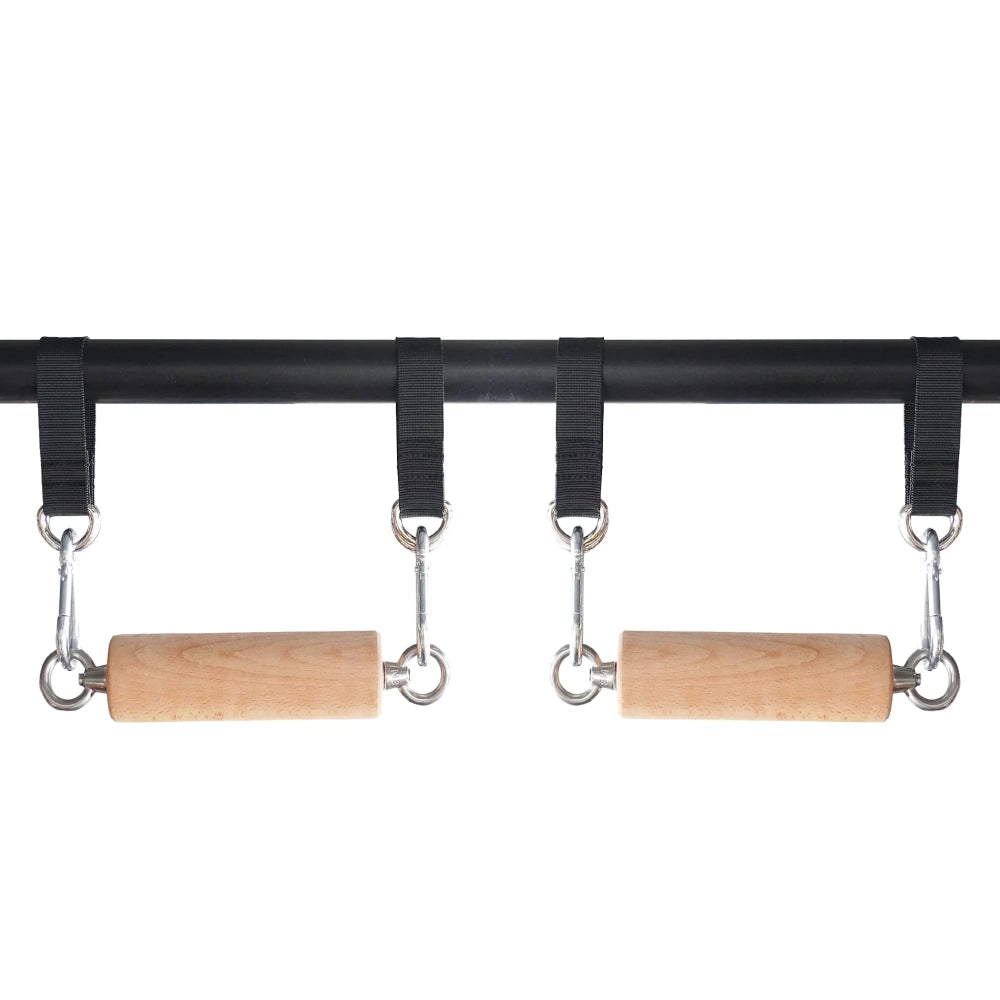 Barre de traction extérieur bois sur barre