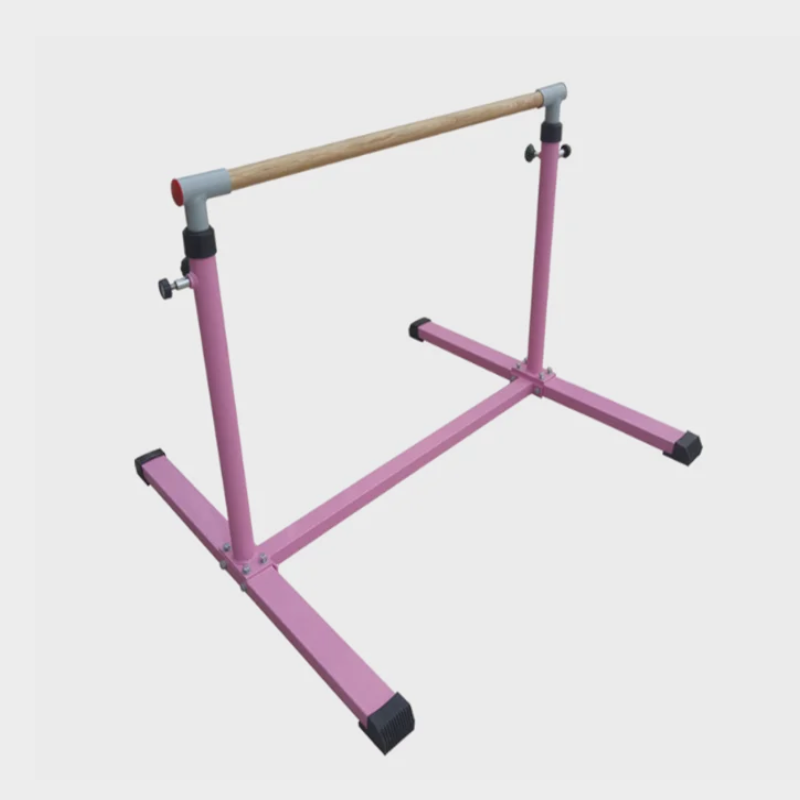 Barre gymnastique extérieur rosé