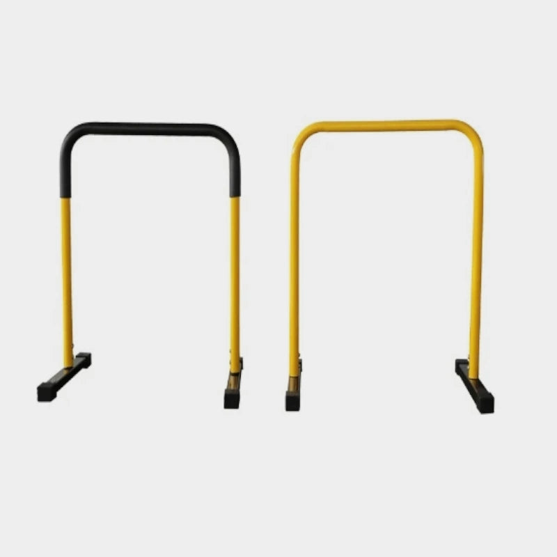 Barre gymnastique extérieur jaune