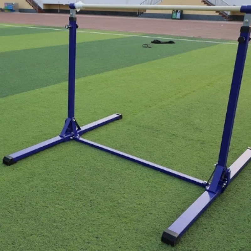 Barre gymnastique extérieur bleu fonçé