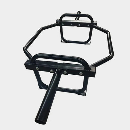 Barre olympique hexagonale manche