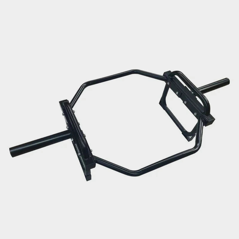 Barre olympique hexagonale hexabar