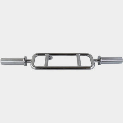 Barre triceps olympique argenté