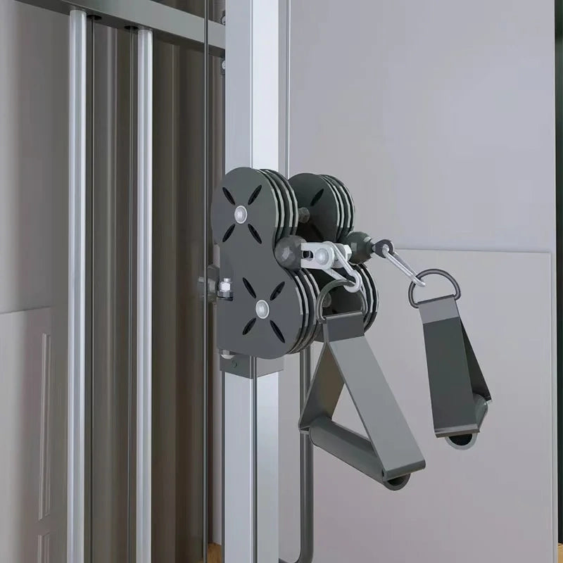Cable machine musculation