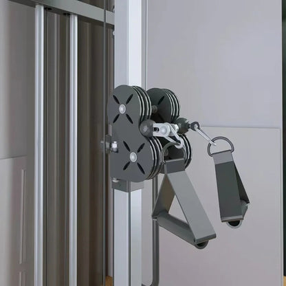 Cable machine musculation
