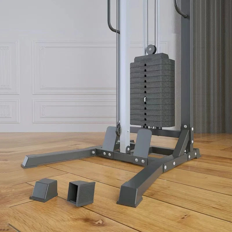 Cable machine musculation
