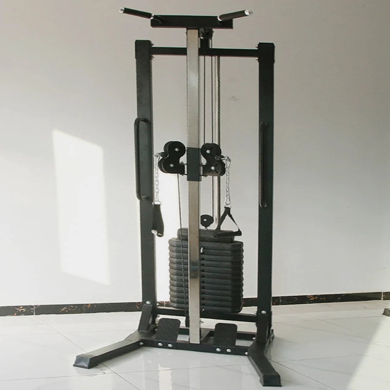 Cable machine musculation