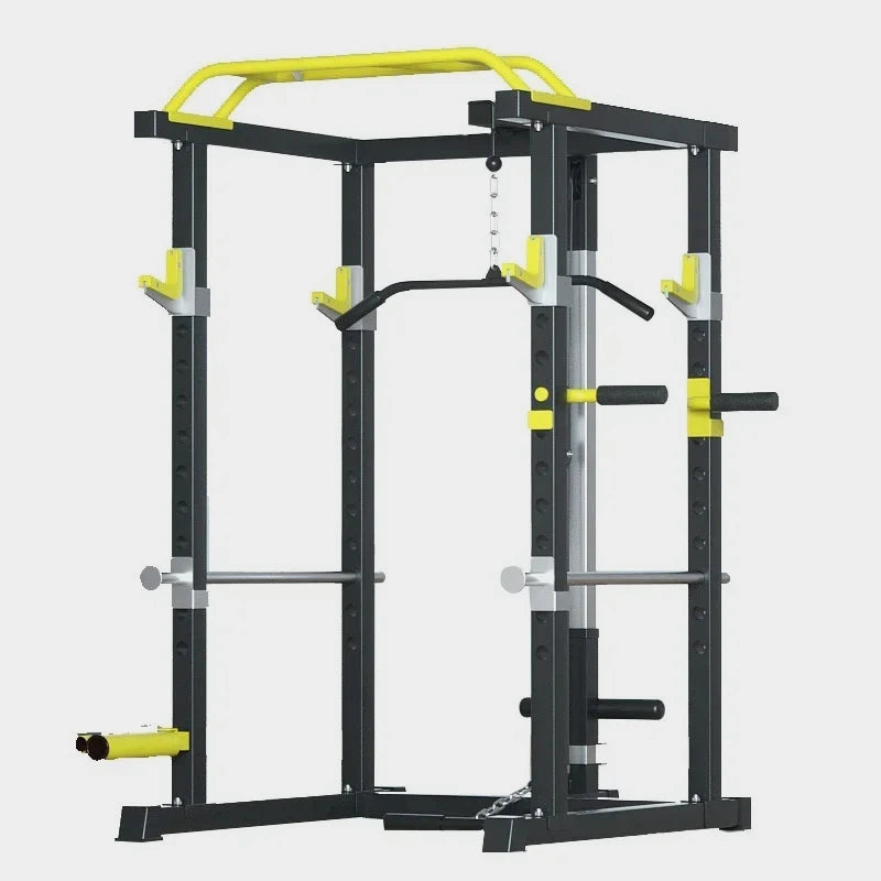 Cage musculation avec poulie