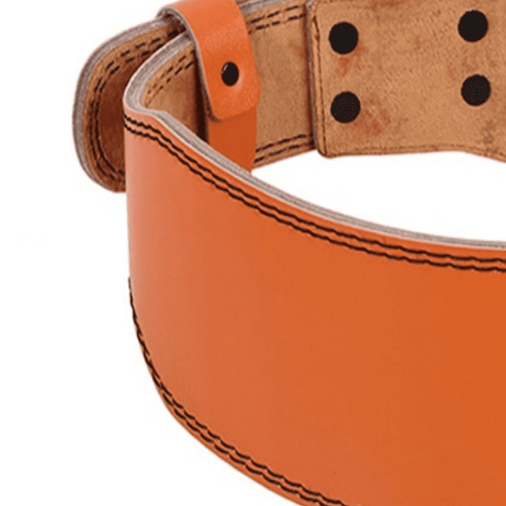 Ceinture haltérophilie cuir best sale