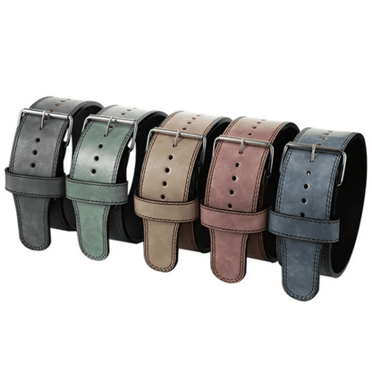 "Ceinture de gym en cuir de haute qualité pour une performance optimale."