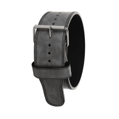 "Ceinture de levage en cuir, offrant confort et soutien pour tous les exercices."