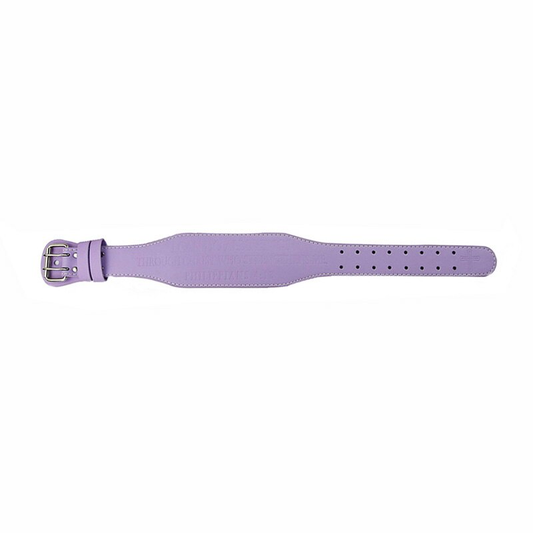 "Ceinture de Musculation PurpleFlex Mauve pour un soutien lombaire optimal pendant l'entraînement"