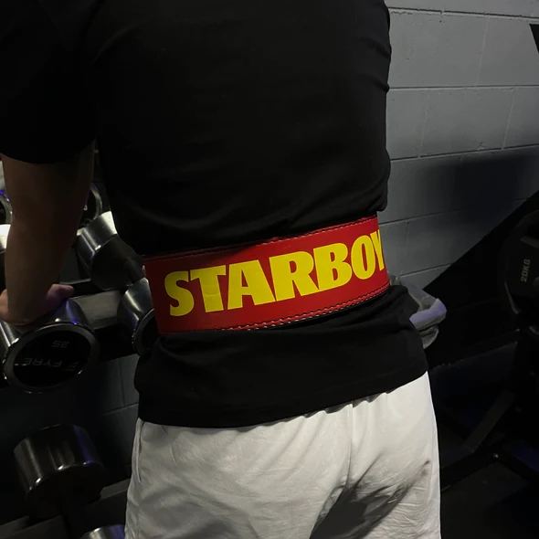 "Ceinture de fitness "Starboy" : atteignez des sommets avec cette ceinture de force qui vous fait rayonner"