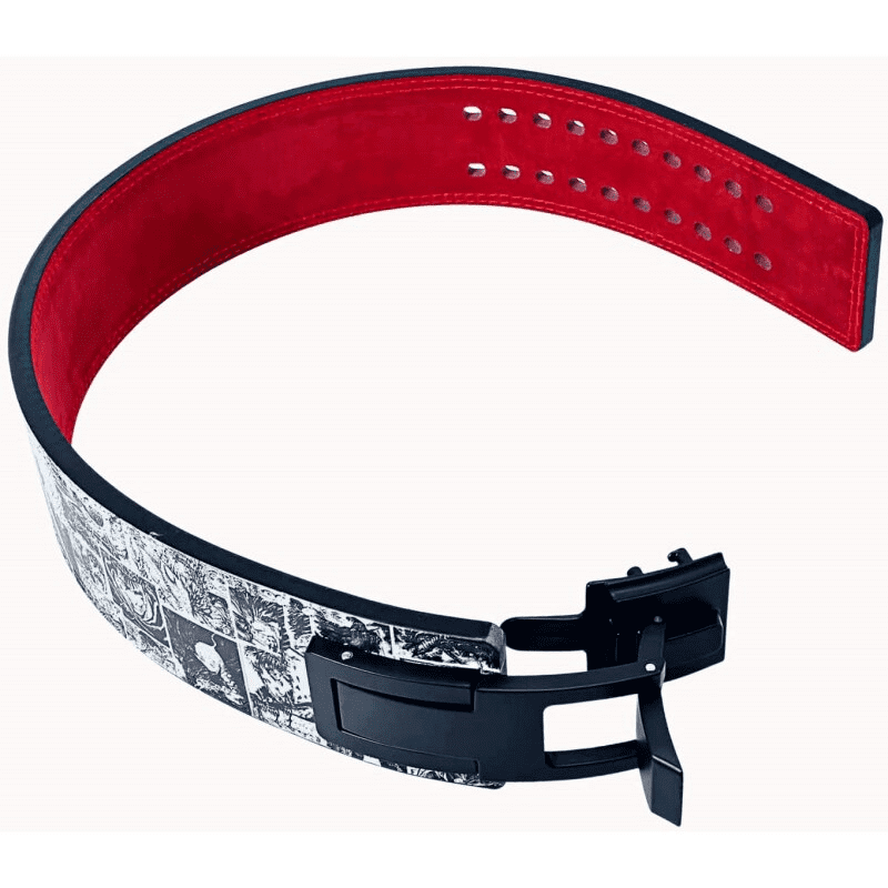 Bullstep Ceinture Musculation Homme Femme à Levier - Ceinture Haltérophilie Powerlifting Pour Squat Deadlift - 14cm Large