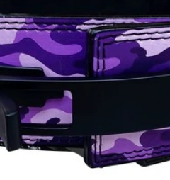 "Ceinture de fitness camouflage mauve "Purple Reign" : un accessoire tendance pour des entraînements en harmonie avec l'énergie de l'album de Future"