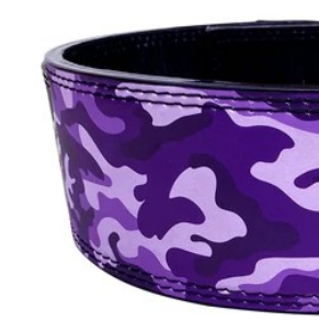 "Ceinture de levage camouflage mauve "Purple Reign" : un choix original pour les fans de Future cherchant à allier musique et fitness"