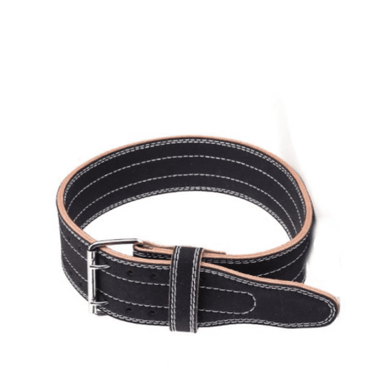 "Ceinture de musculation CuirFit Noir offrant un soutien dorsal optimal"