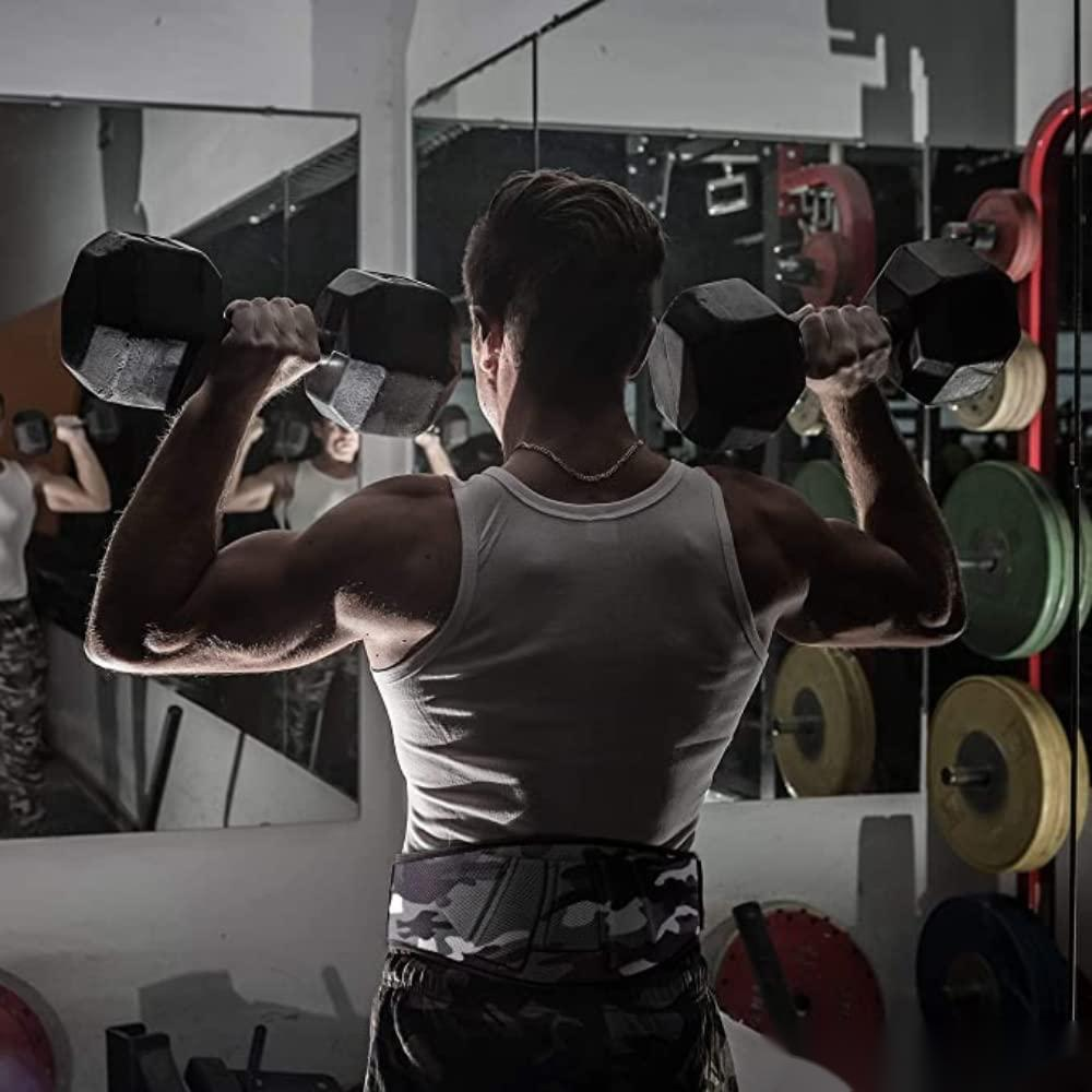Ceinture de musculation camouflage - Ceinture de force