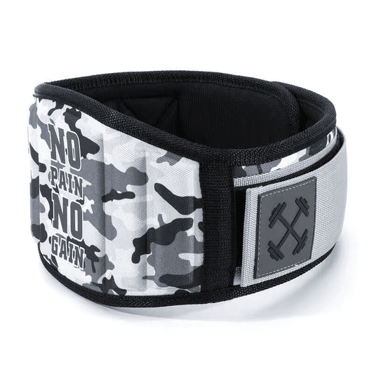"Ceinture Lombaire Militaire en néoprène robuste, offrant un soutien optimal pour vos séances de musculation."