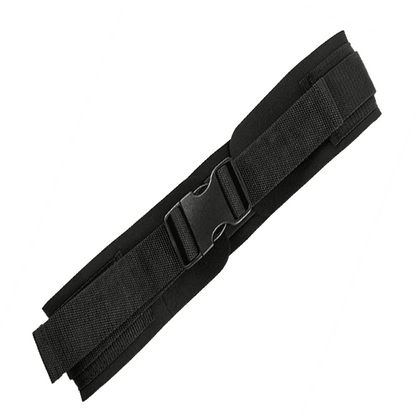"Une conception ergonomique pour un ajustement parfait : la Ceinture Lombaire en Nylon pour vos entraînements intenses."