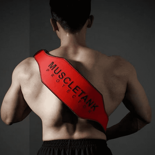 Ceinture musculation MuscleTank Rouge