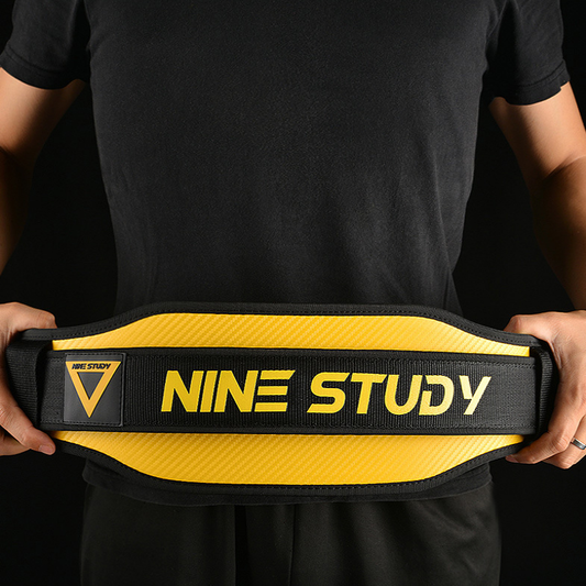 Ceinture musculation jaune - Ceinture de force