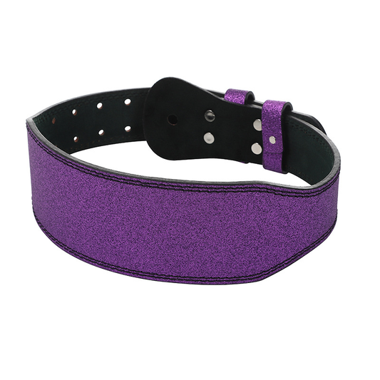 Ceinture muscu mauve - Ceinture de force