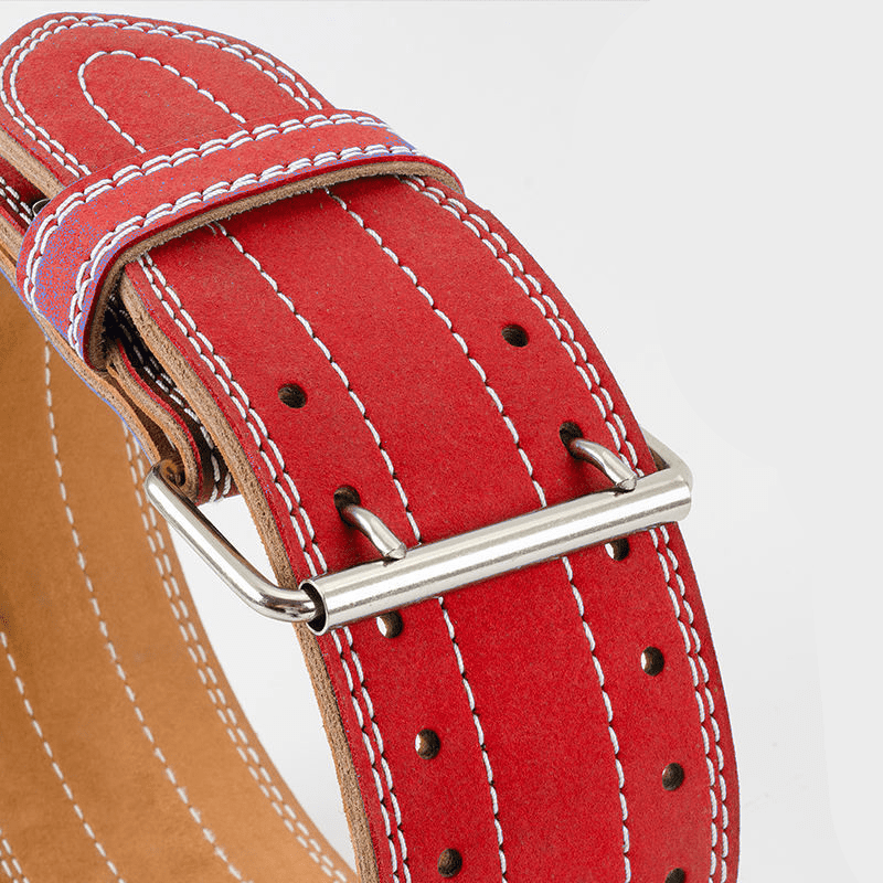 Ceinture muscu rouge - Ceinture de force
