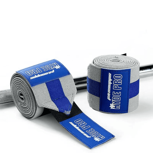 Alt Text: Coudière Musculation Blue Silver apportant un soutien robuste pour tous les types d'exercices de musculation, avec un design bleu argenté moderne pour une performance élevée et stylée.
