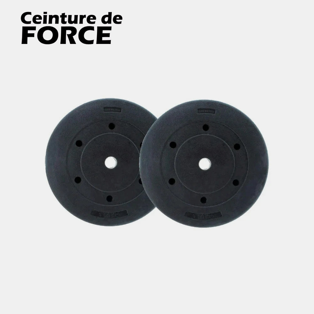 Disque plastique poids
