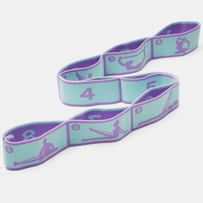 Elastibande mauve bleu clair