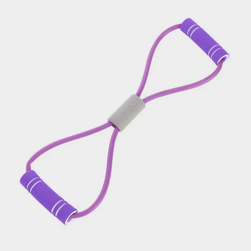 Elastique de resistance mauve