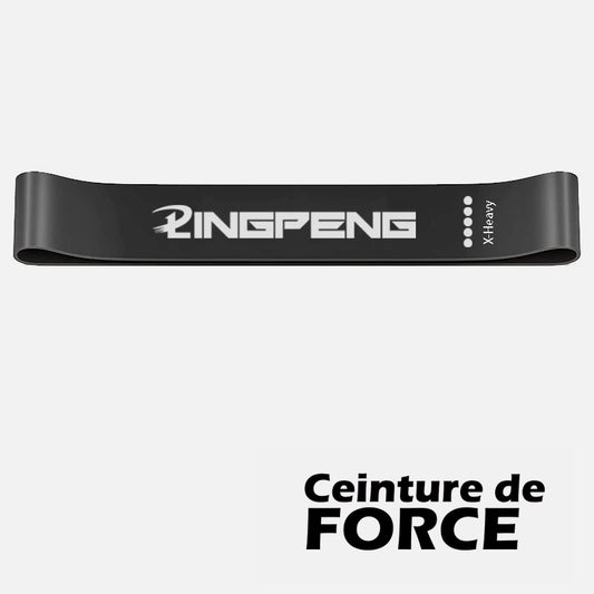 Elastique pour sportif noire