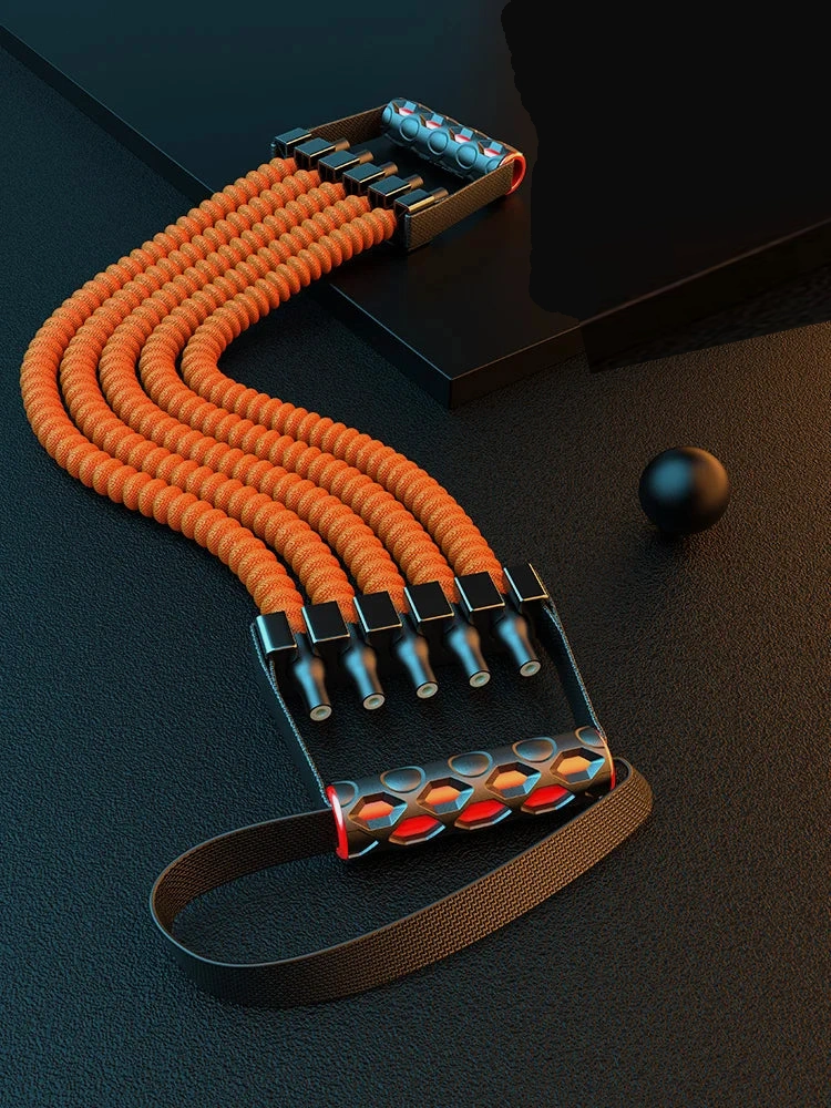 Extenseur pour musculation orange