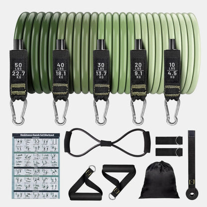 Fit elastique vert