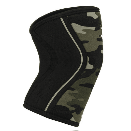 Genouillère Crossfit Black Army, fabriquée pour une durabilité exceptionnelle et un soutien maximal des genoux, présentant un design noir audacieux pour une performance sportive robuste.