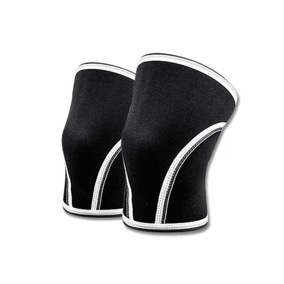 AQF Genouillères Bandage Musculation IPL & USPA Approuvées - Sangles Élastiques 2m Pour Haltérophilie, Squats & Soulevés De Terre