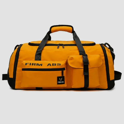 Grand sac de sport jaune