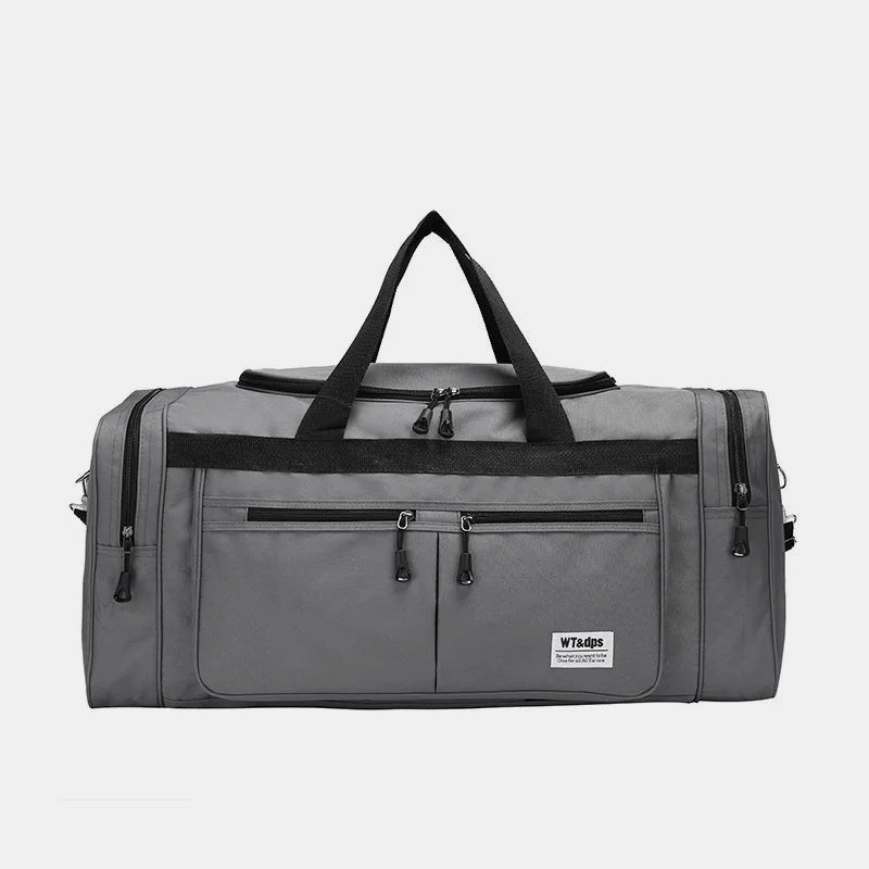Gros sac de sport gris