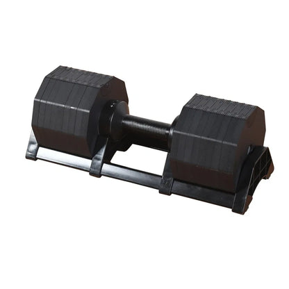 Haltere sport decagonal noir