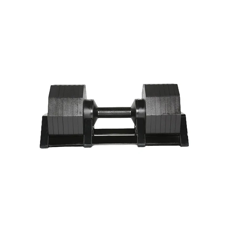 Haltere sport decagonal noir