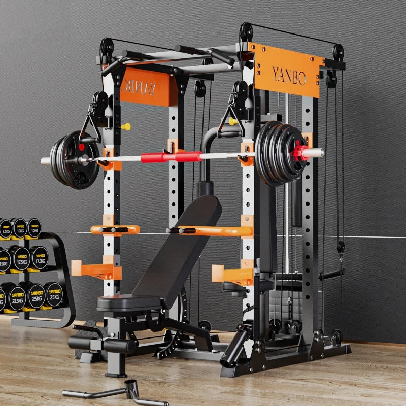 Kit de musculation maison orange