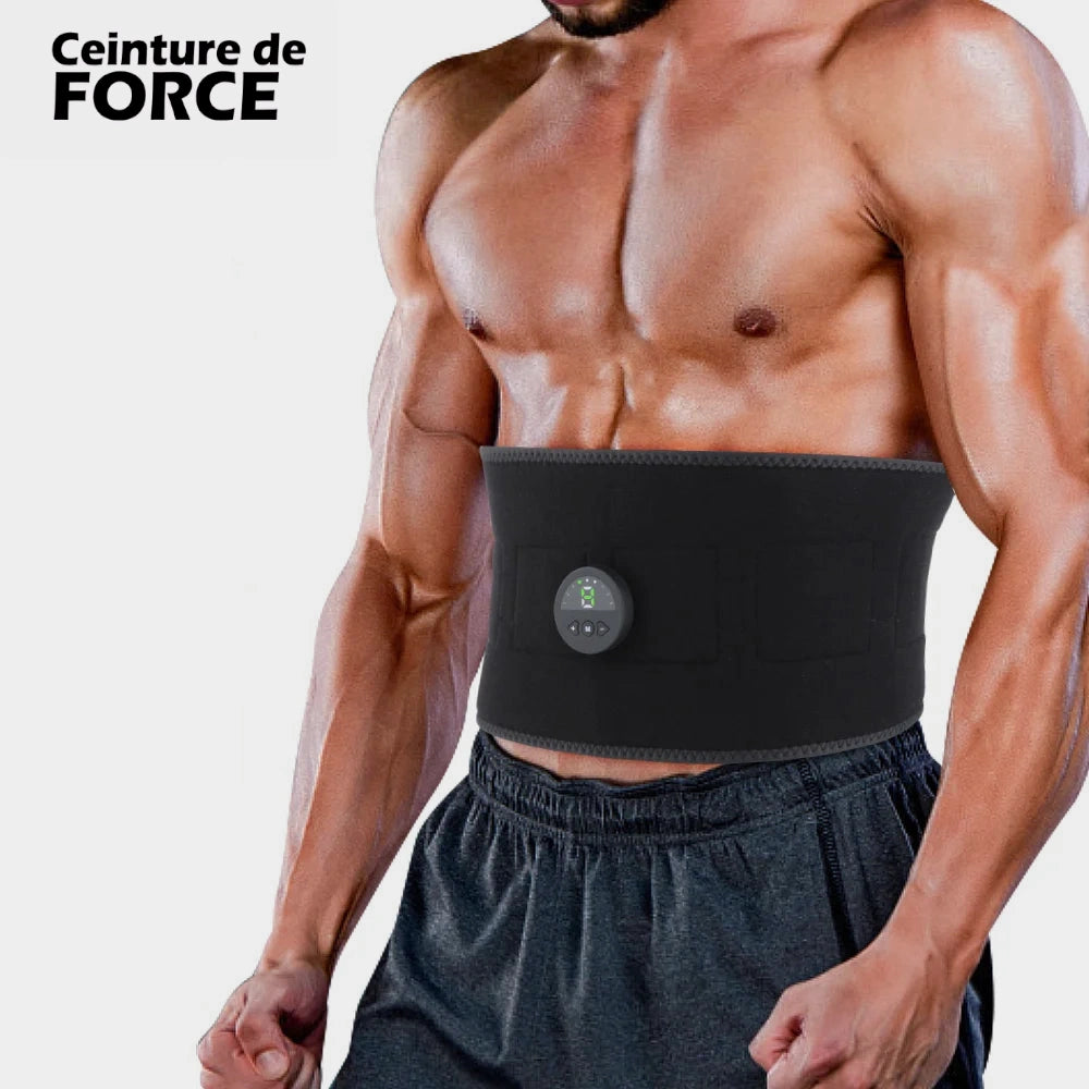 Machine abdo electrique ceinture de force