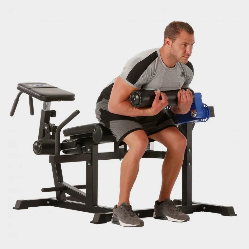 Machine musculation jambe crunch